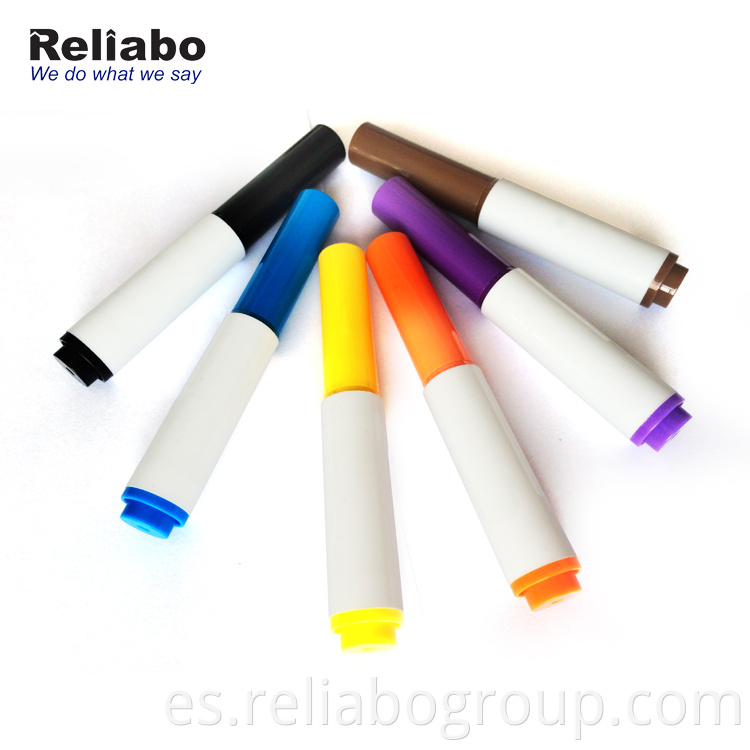 Reliabo, venta al por mayor, marcador de pintura de tela textil permanente multicolor